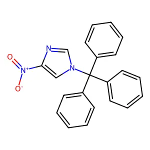 1-Trityl-4-nitroimidazole structure