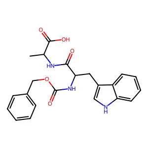 Z-Trp-Ala-OH structure