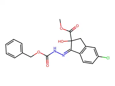C19H17ClN2O5 structure