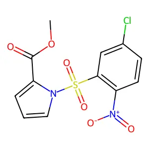 Pyrrolyl Phenyl Sulfone deriv. structure