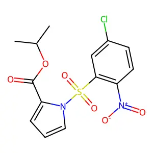 Pyrrolyl Phenyl Sulfone deriv. structure