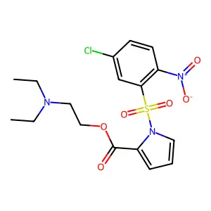 Pyrrolyl Phenyl Sulfone deriv. structure