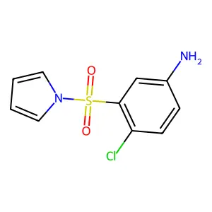 1H-Pyrrole, 1-((5-amino-2-chlorophenyl)sulfonyl)- structure