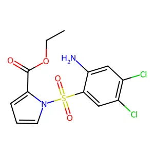 Pyrrolyl Phenyl Sulfone deriv. structure