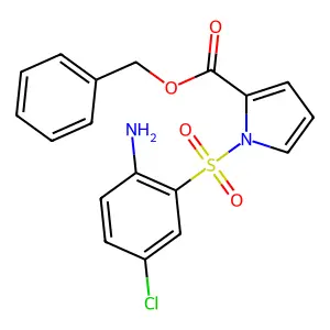 Pyrrolyl Phenyl Sulfone deriv. structure