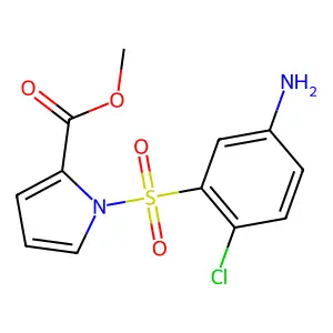 Pyrrolyl Phenyl Sulfone deriv. structure