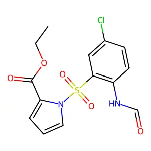 Pyrrolyl Aryl Sulfone (PAS) 8r structure