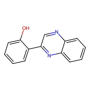 2-(2-Quinoxalinyl)phenol structure