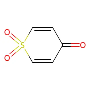 4H-Thiopyran-4-one, 1,1-dioxide structure