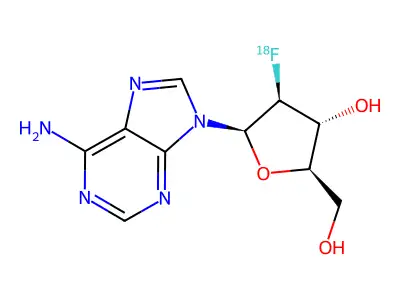 (18F)Fluorodeoxyadenosine structure