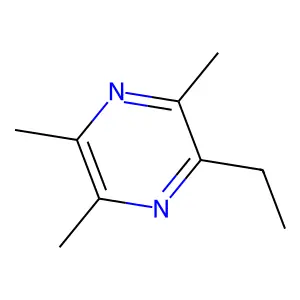 2-Ethyl-3,5,6-trimethylpyrazine structure