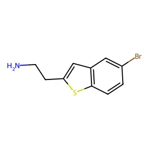 2-(5-溴-1-苯并[b]噻吩-2-基)乙胺 structure