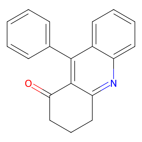 3,4-Dihydro-9-phenyl-1(2H)-acridinone structure
