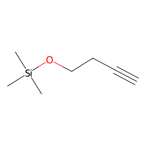 1-Trimethylsilyloxy-3-butyne structure