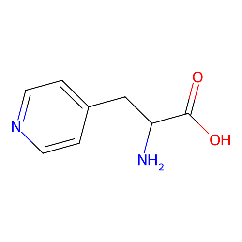 4-Pyridylalanine, DL- structure