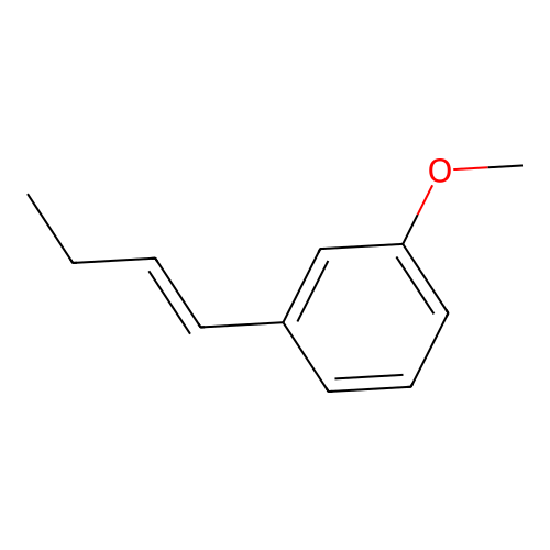 1-But-1-enyl-3-methoxybenzene structure