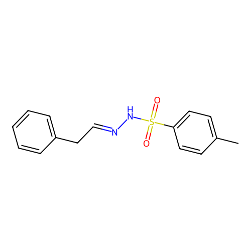 ((1E)-3-phenyl-1-azaprop-1-enyl)[(4-methylphenyl)sulfonyl]amine structure
