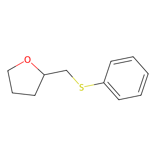 2-[(Phenylsulfanyl)methyl]tetrahydrofuran structure