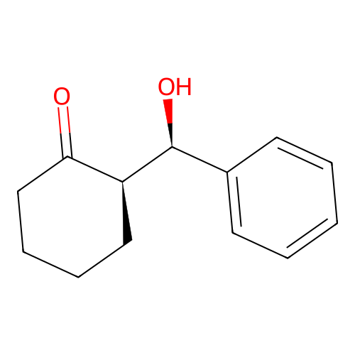 (2R)-2-[(R)-hydroxy(phenyl)methyl]cyclohexan-1-one structure
