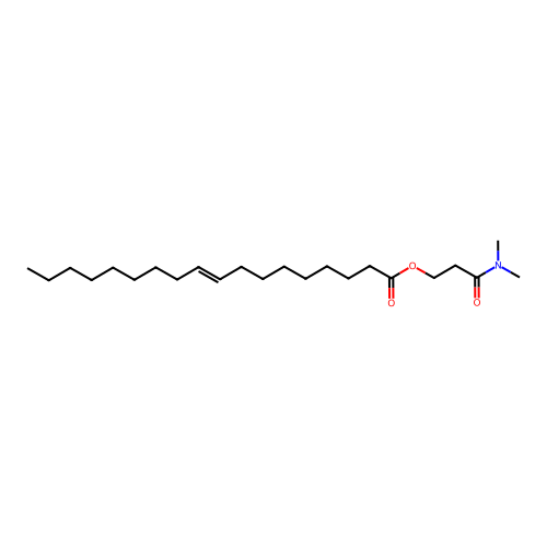 [3-(dimethylamino)-3-oxopropyl] (E)-octadec-9-enoate structure