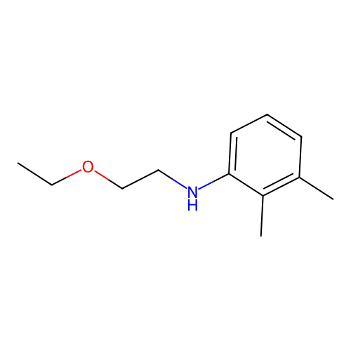 N-(2-ethoxyethyl)-2,3-dimethylaniline structure