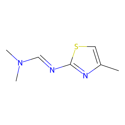 N,N-Dimethyl-N'-(4-methylthiazol-2-YL)formimidamide structure