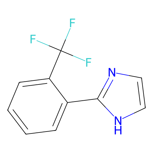 2-[2-(trifluoromethyl)phenyl]-1H-imidazole structure