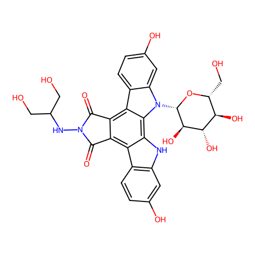 Edotecarin structure