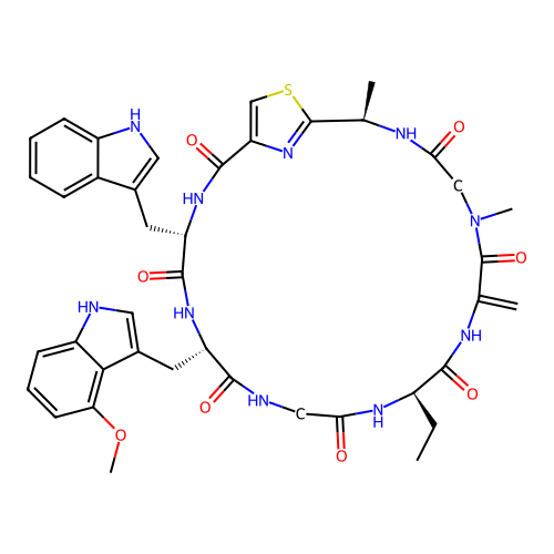 Argyrin B structure