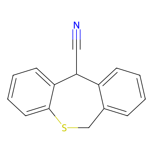 6,11-Dihydrobenzo[c][1]benzothiepine-11-carbonitrile structure