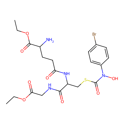 Glyoxalase I inhibitor structure