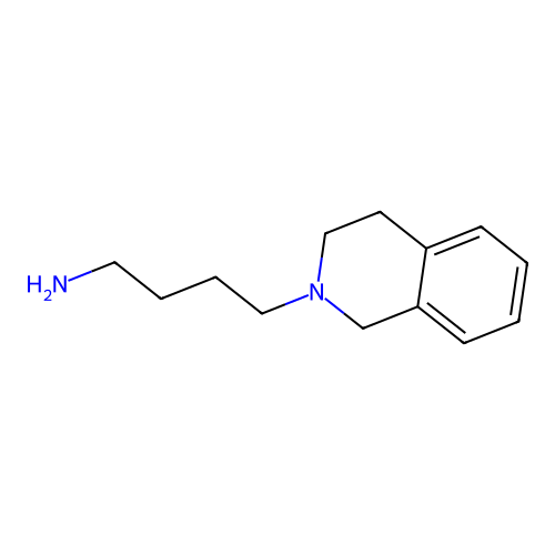 2(1H)-Isoquinolinebutanamine, 3,4-dihydro- structure