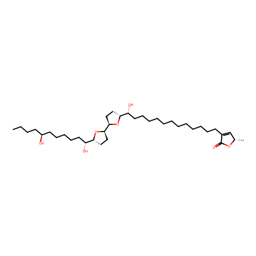 Asiminocin structure