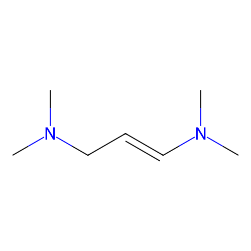 Propene-1,3-diamine, N,N,N',N'-tetramethyl- structure
