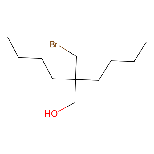 2-(Bromomethyl)-2-butylhexan-1-ol structure