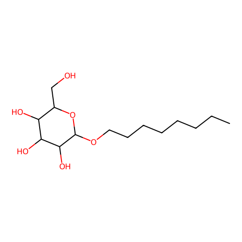 n-Octylglucoside structure