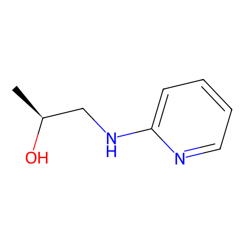 (S)-N-(2-pyridyl)-1-amino-2-propanol structure