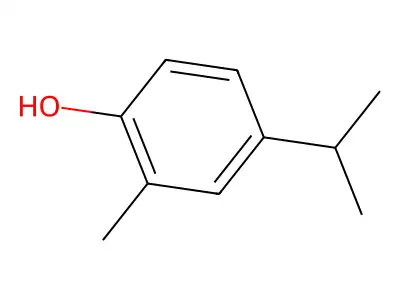 Isocarvacrol structure