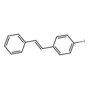 Benzene, 1-iodo-4-(2-phenylethenyl)- structure