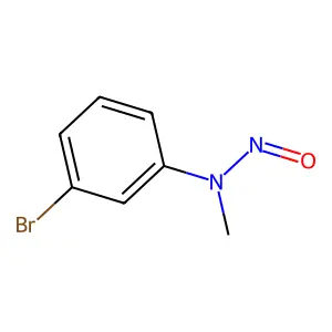 Aniline, m-bromo-N-methyl-N-nitroso- structure