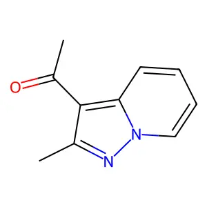 3-Acetyl-2-methylpyrazolo[1,5-a]pyridine structure