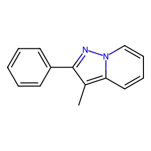 3-Methyl-2-phenylpyrazolo[1,5-a]pyridine structure
