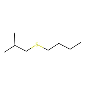 1-(2-Methylpropylsulfanyl)butane structure