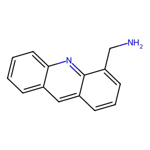 Acridin-4-ylmethanamine structure