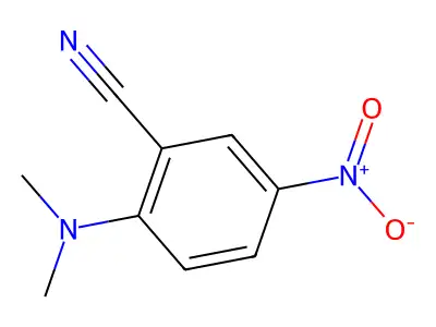 2-(Dimethylamino)-5-nitrobenzonitrile structure