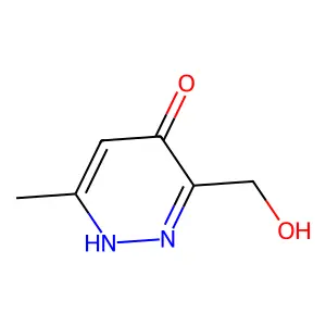 3-(Hydroxymethyl)-6-methyl-1,4-dihydropyridazin-4-one structure