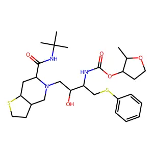 ThienopyridCONH furanyl urethane deriv. structure