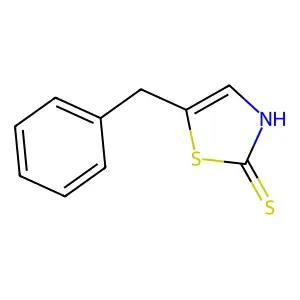 5-(Phenylmethyl)-2(3H)-thiazolethione structure