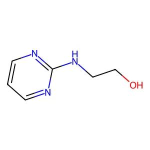 2-(Pyrimidin-2-ylamino)ethanol structure