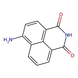 4-氨基-1,8-萘二甲酰亚胺 structure